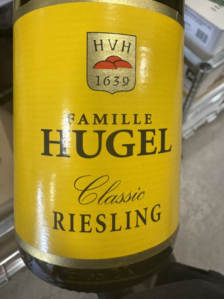 Hugel Riesling